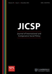 Journal of International and Comparative Social Policy